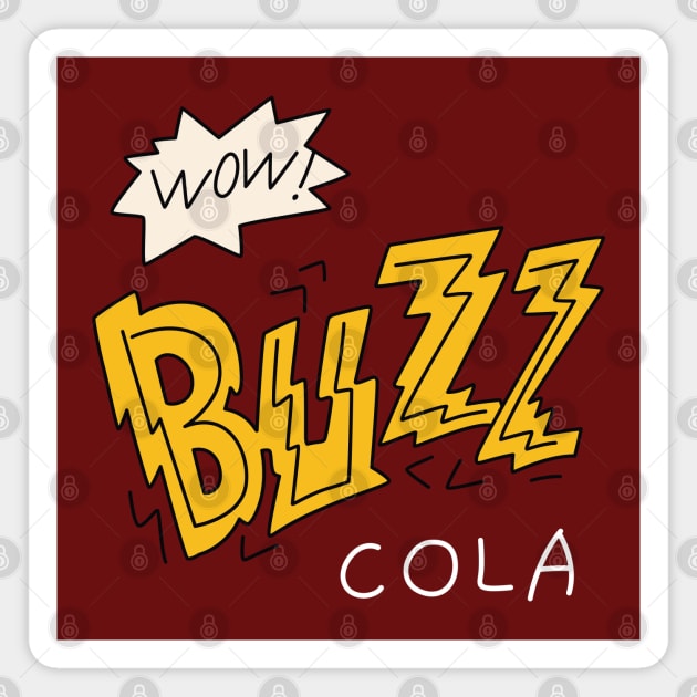 Buzz Cola Magnet by saintpetty